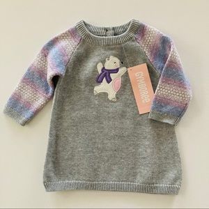 Gymboree Baby Girl Polar Bear Sweater Dress